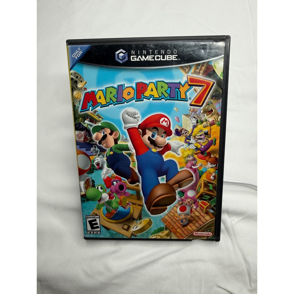 Mario Party 7 Nintendo GameCube CIB Complete Manual DOL-GP7E USA